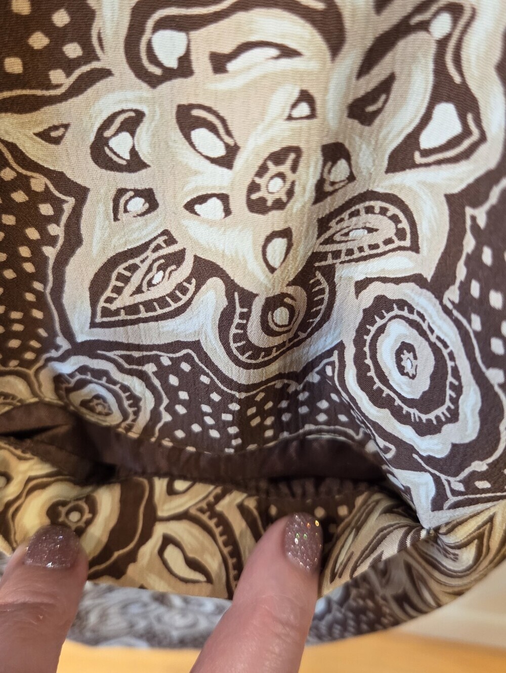 NWT Alfred Dunner Brown Floral Paisley Textured Lightweight Blazer Plus Size 18 - Picture 4 of 13